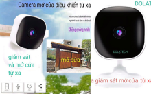 Camera an ninh mở cửa từ xa